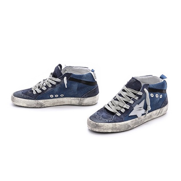 Golden Goose Shoes - 🥳Host Pick🥳 Golden Goose The Denim Mid Stars